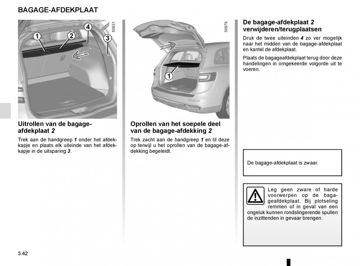 Renault Koleos II 2 handleiding / page 236