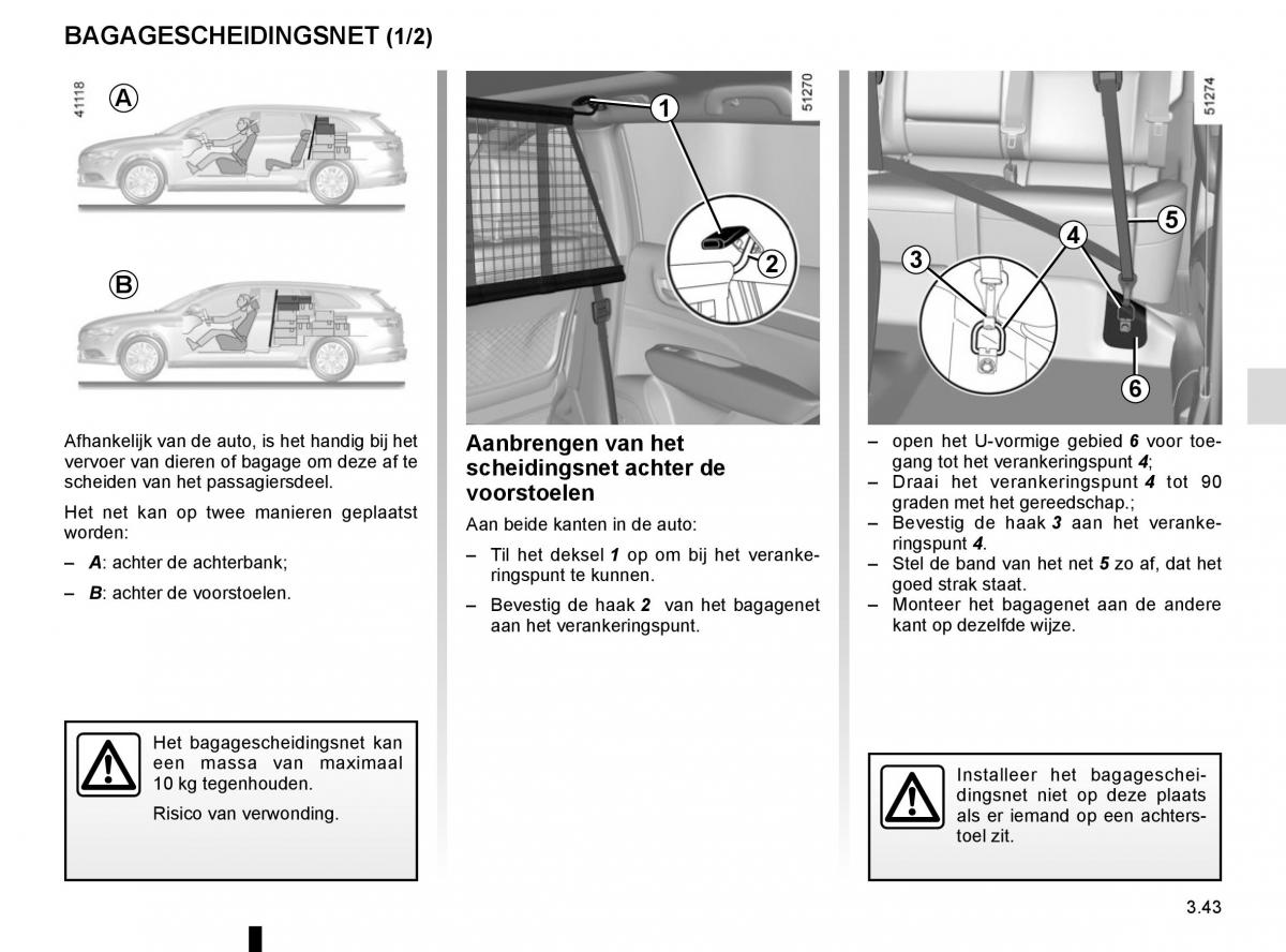 Renault Koleos II 2 handleiding / page 237