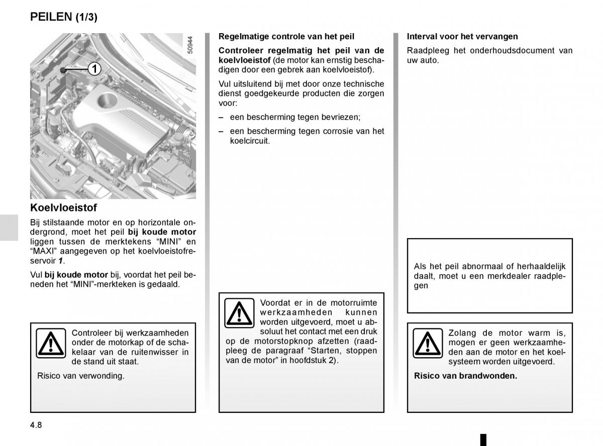 manual Renault Koleos II 2 handleiding / page 252