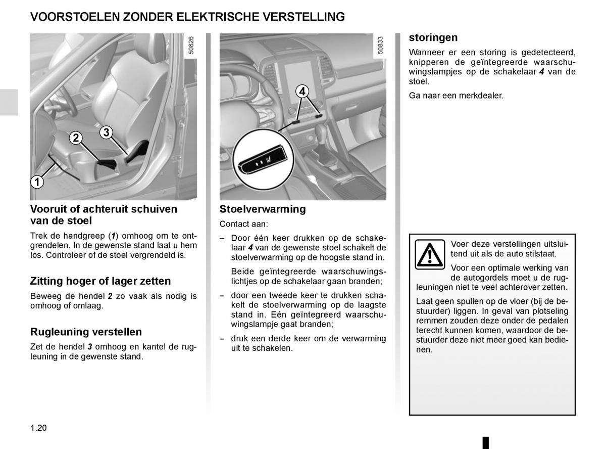 Renault Koleos II 2 handleiding / page 26