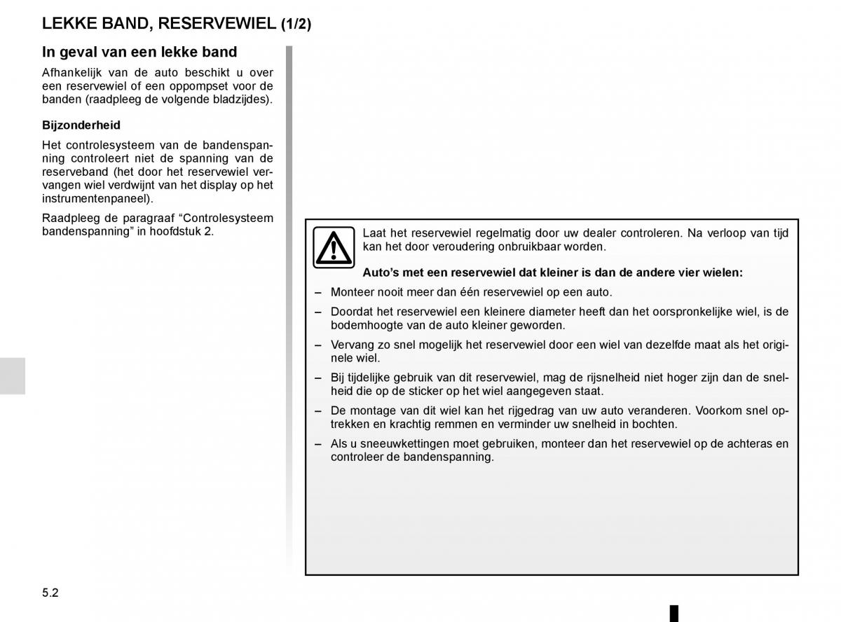 Renault Koleos II 2 handleiding / page 264