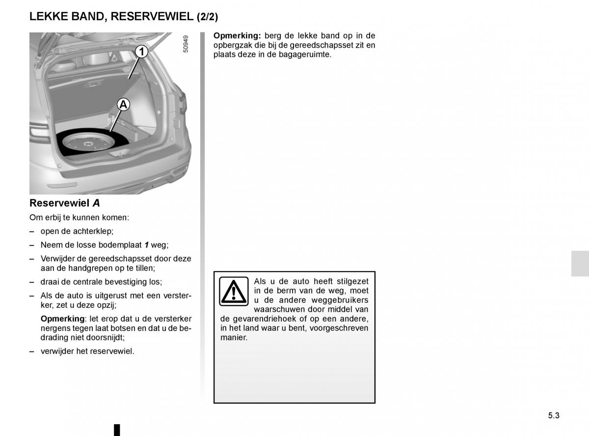 Renault Koleos II 2 handleiding / page 265