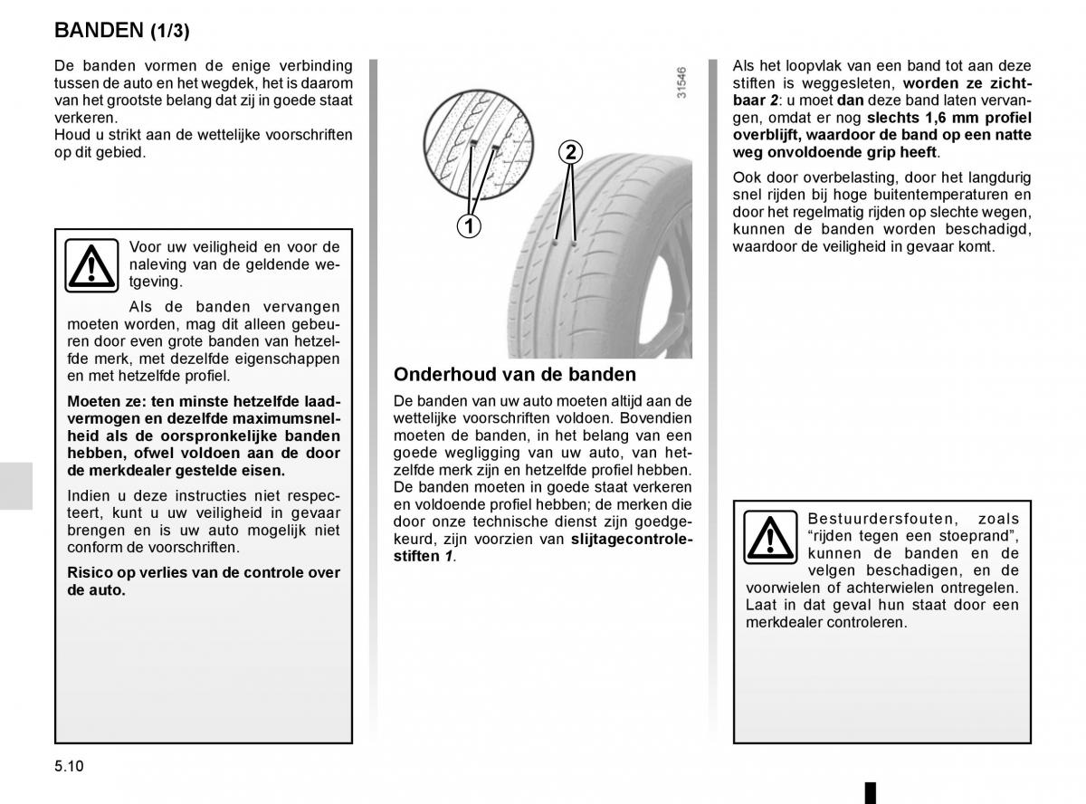 Renault Koleos II 2 handleiding / page 272