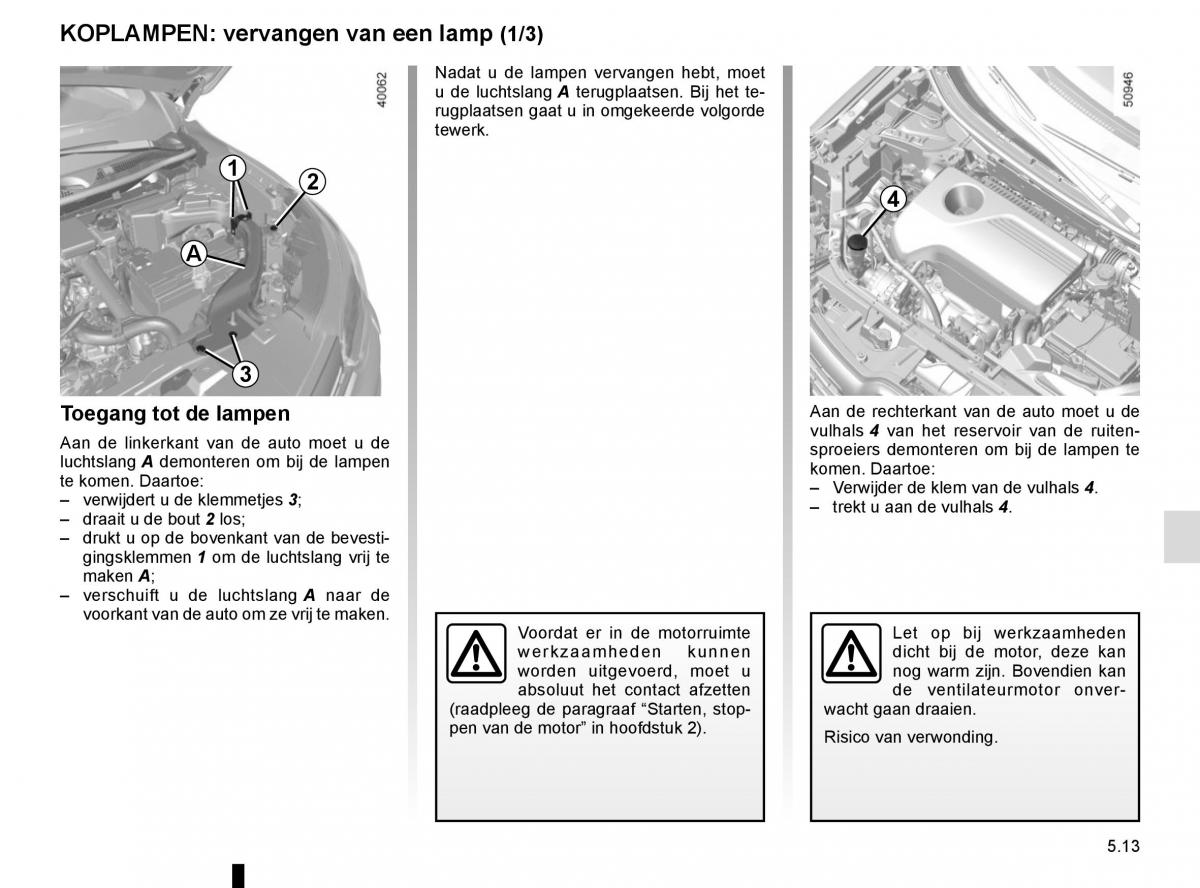 Renault Koleos II 2 handleiding / page 275