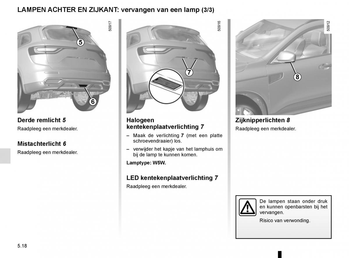 Renault Koleos II 2 handleiding / page 280