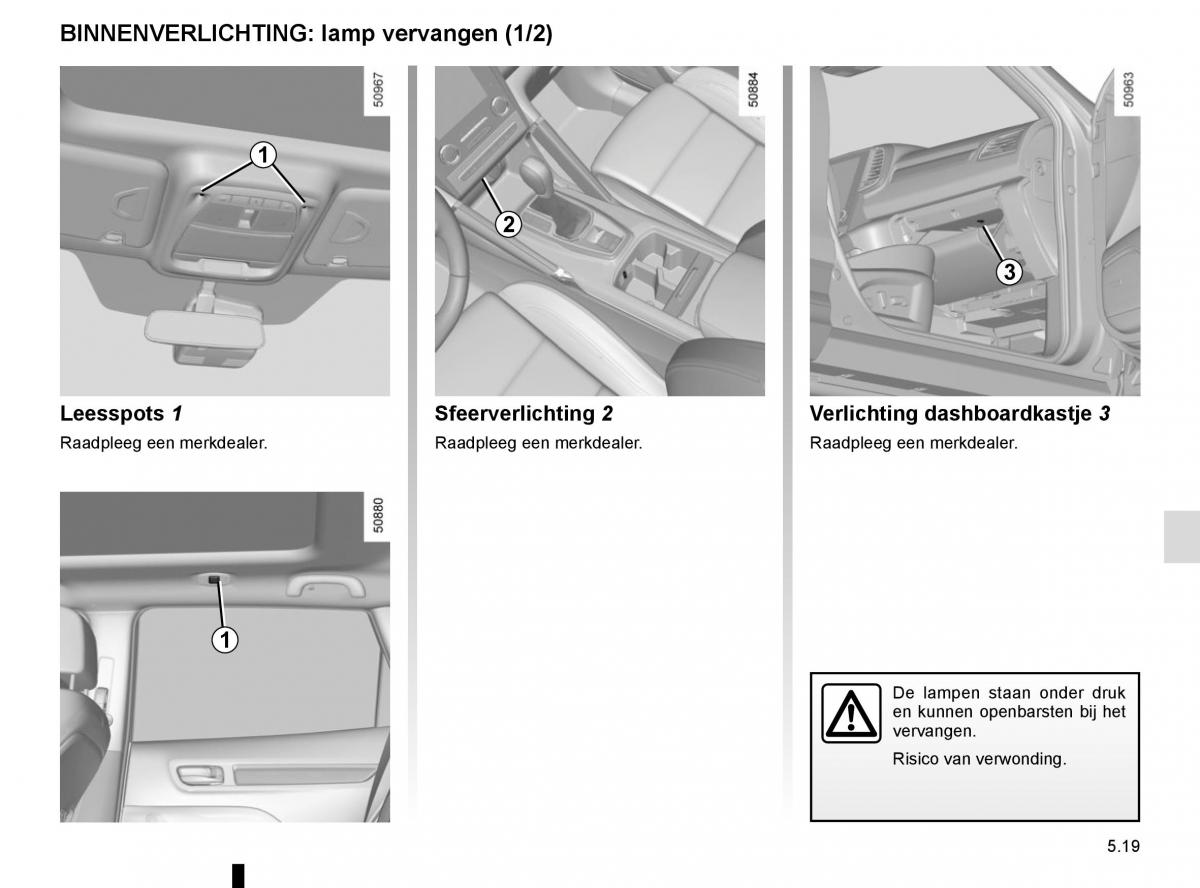 Renault Koleos II 2 handleiding / page 281