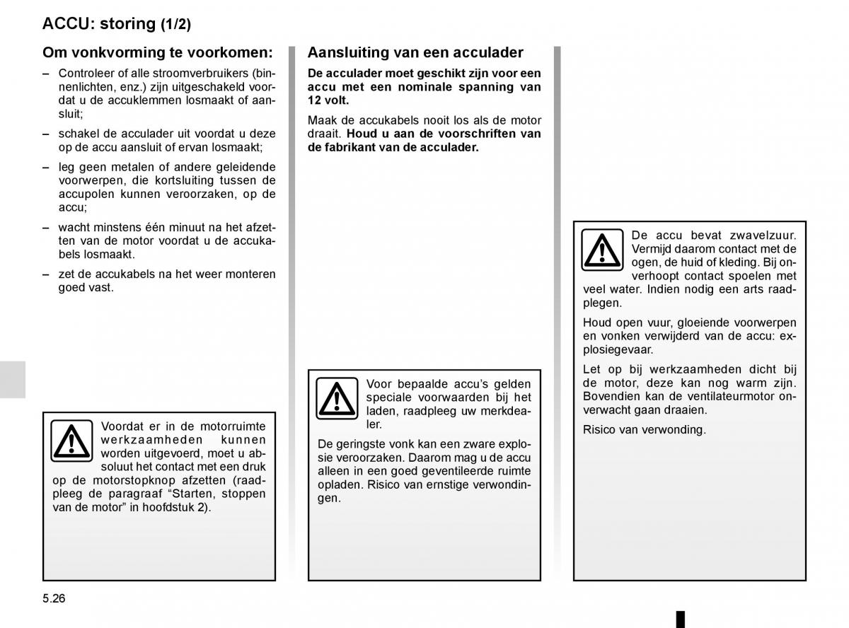 Renault Koleos II 2 handleiding / page 288