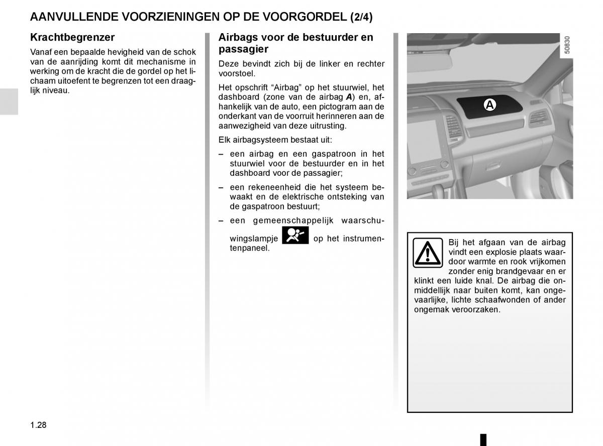 Renault Koleos II 2 handleiding / page 34