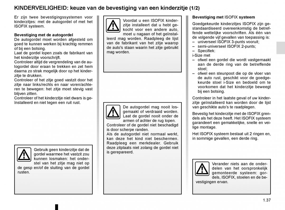 Renault Koleos II 2 handleiding / page 43