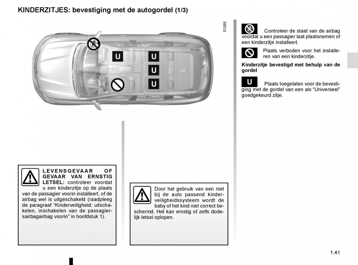 Renault Koleos II 2 handleiding / page 47