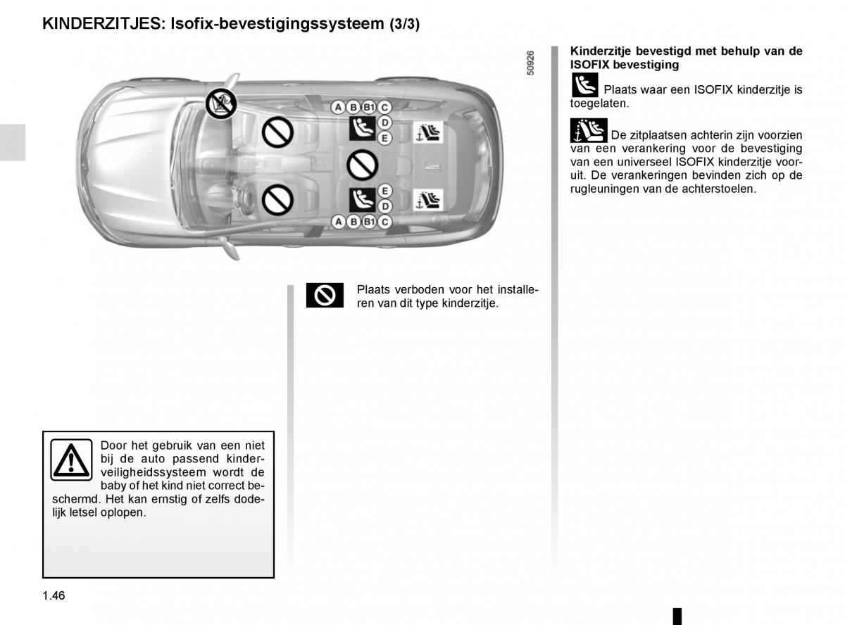 Renault Koleos II 2 handleiding / page 52