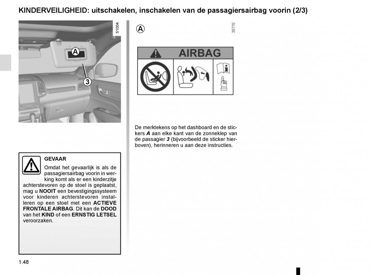 Renault Koleos II 2 handleiding / page 54