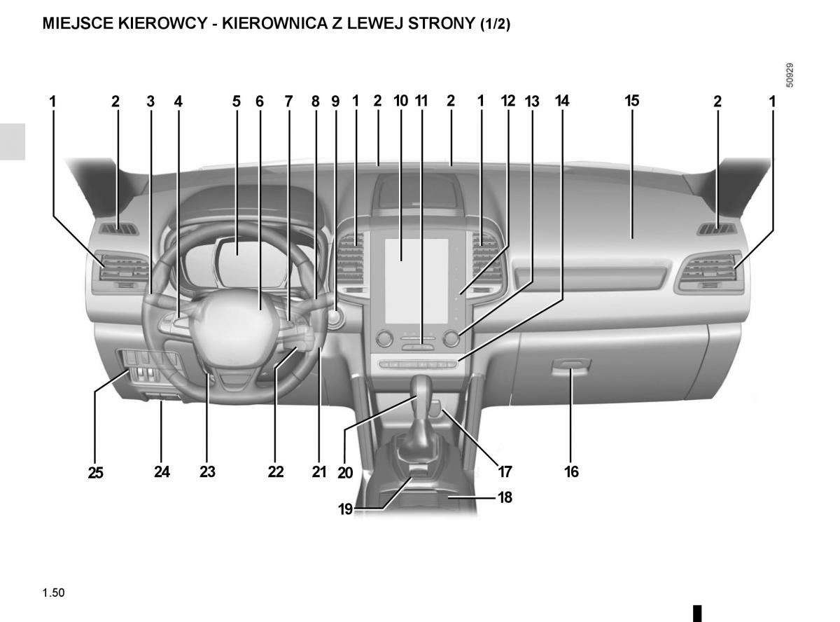 instrukcja obsługi Renault Koleos II 2 instrukcja / page 56