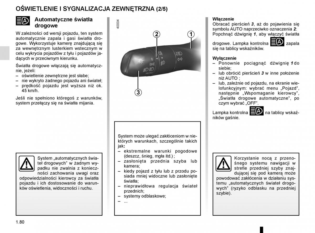 instrukcja obsługi Renault Koleos II 2 instrukcja / page 86