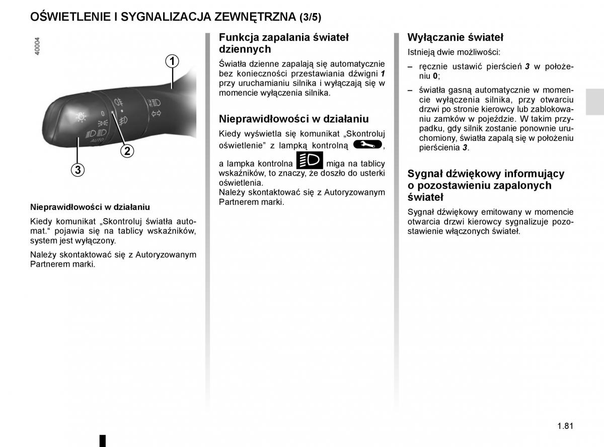 instrukcja obsługi Renault Koleos II 2 instrukcja / page 87