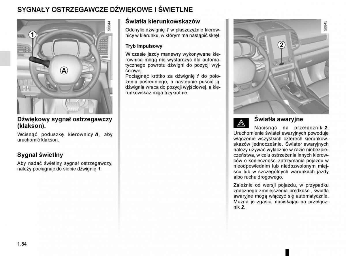 instrukcja obsługi Renault Koleos II 2 instrukcja / page 90