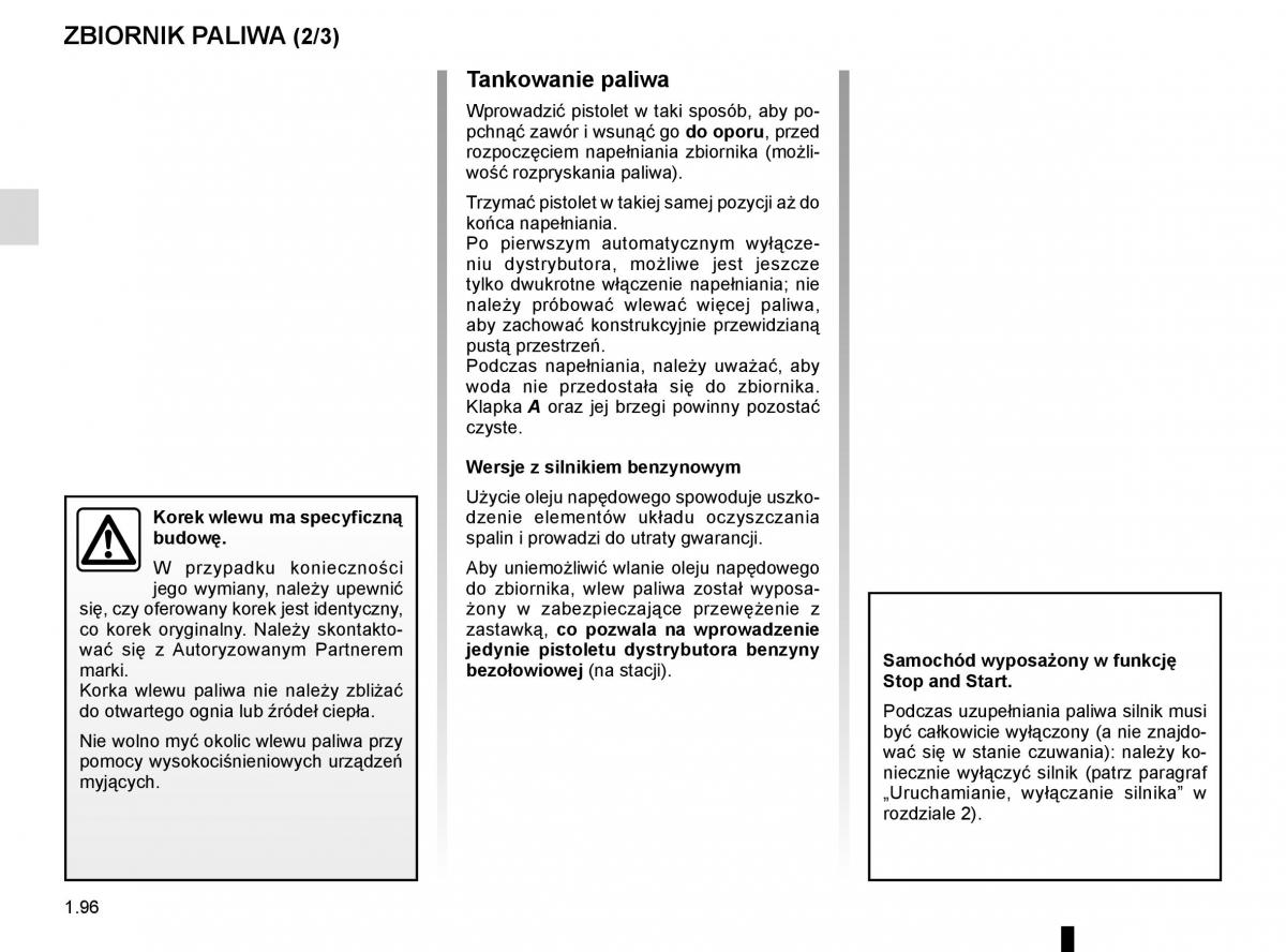 instrukcja obsługi Renault Koleos II 2 instrukcja / page 102