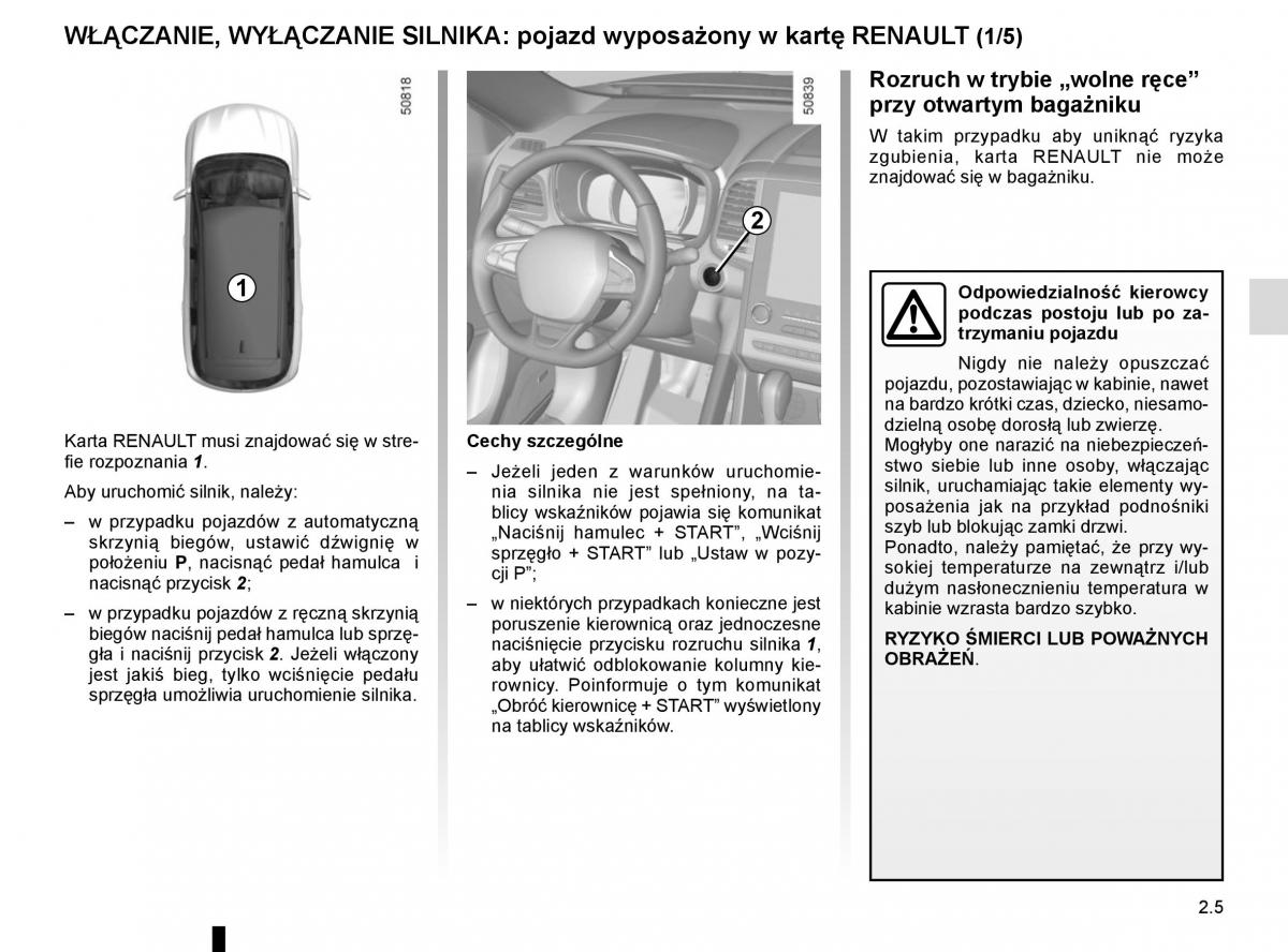 instrukcja obsługi Renault Koleos II 2 instrukcja / page 109