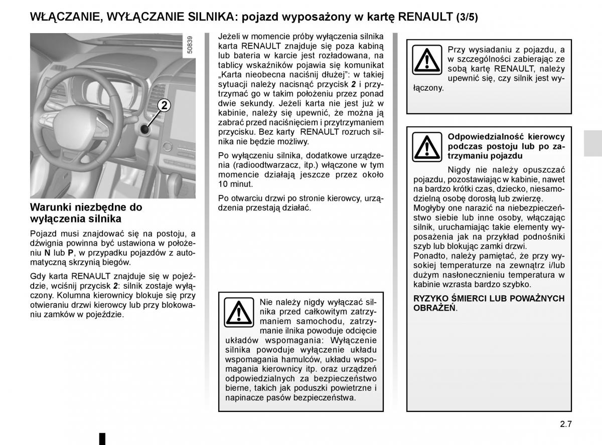 instrukcja obsługi Renault Koleos II 2 instrukcja / page 111