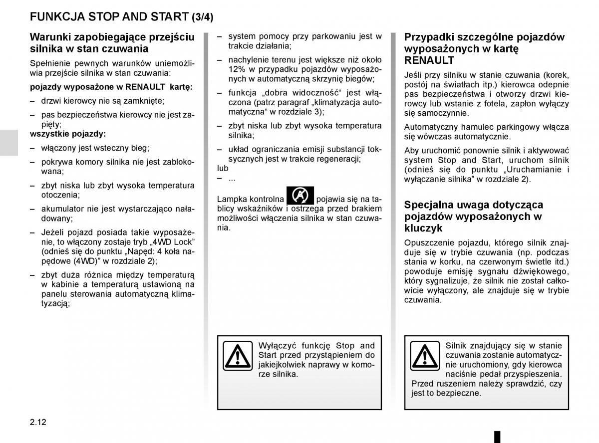 instrukcja obsługi Renault Koleos II 2 instrukcja / page 116