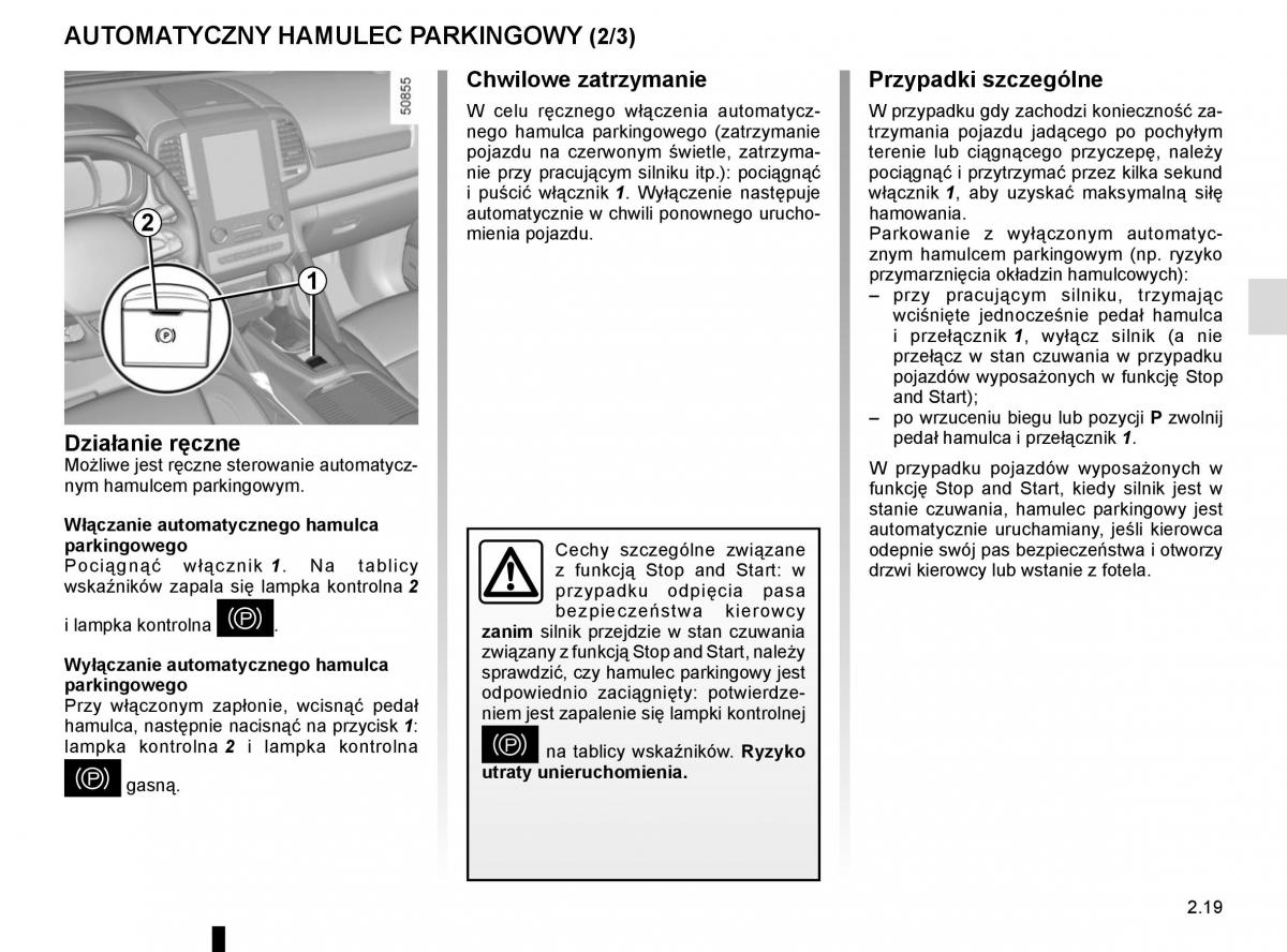 instrukcja obsługi Renault Koleos II 2 instrukcja / page 123