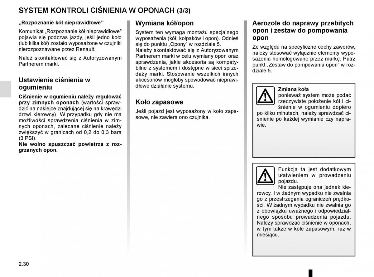 instrukcja obsługi Renault Koleos II 2 instrukcja / page 134