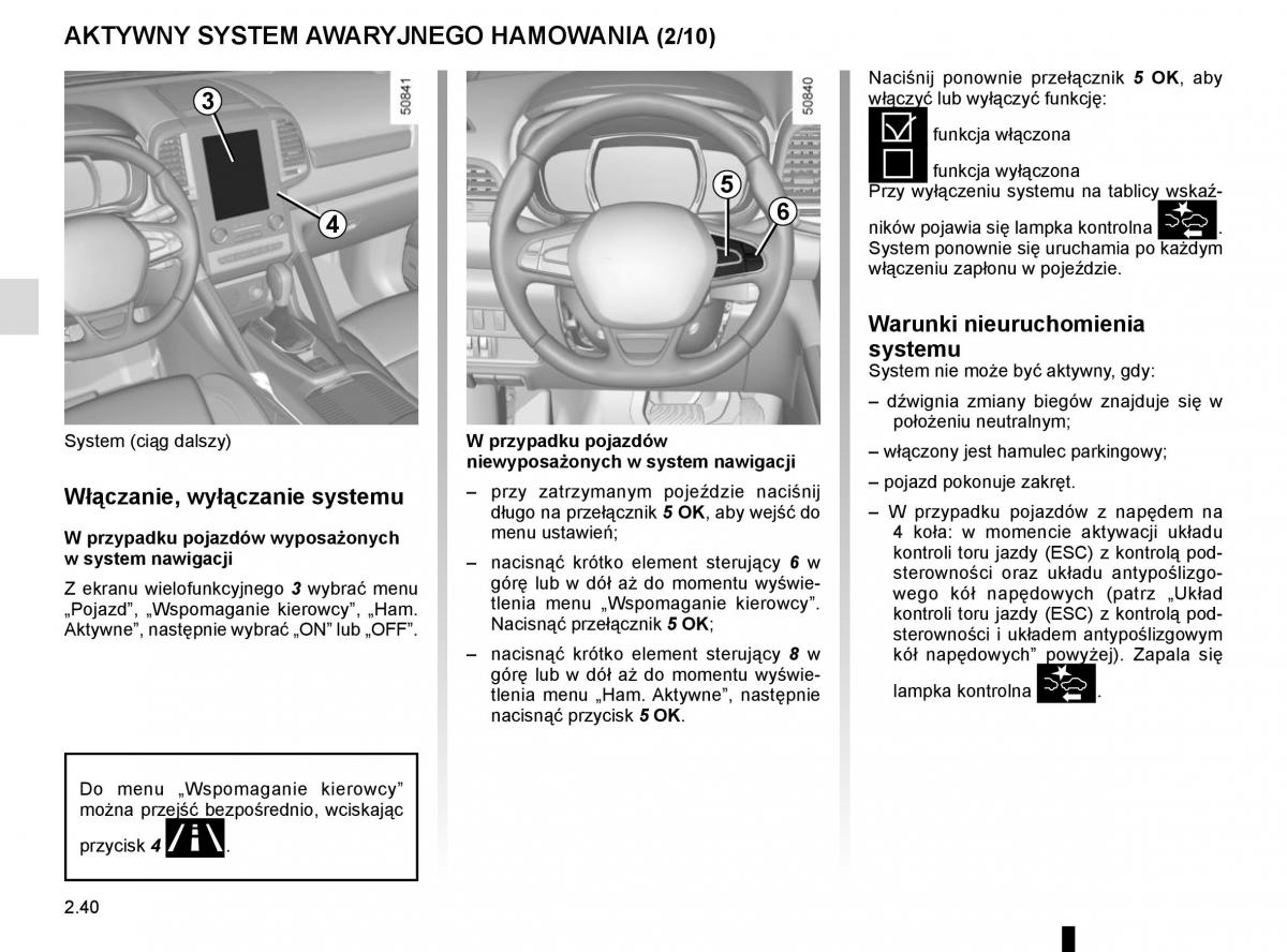 instrukcja obsługi Renault Koleos II 2 instrukcja / page 144