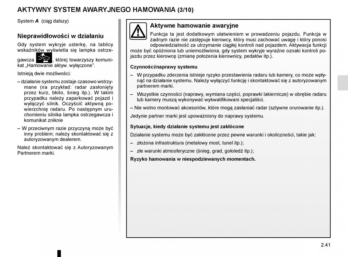 instrukcja obsługi Renault Koleos II 2 instrukcja / page 145