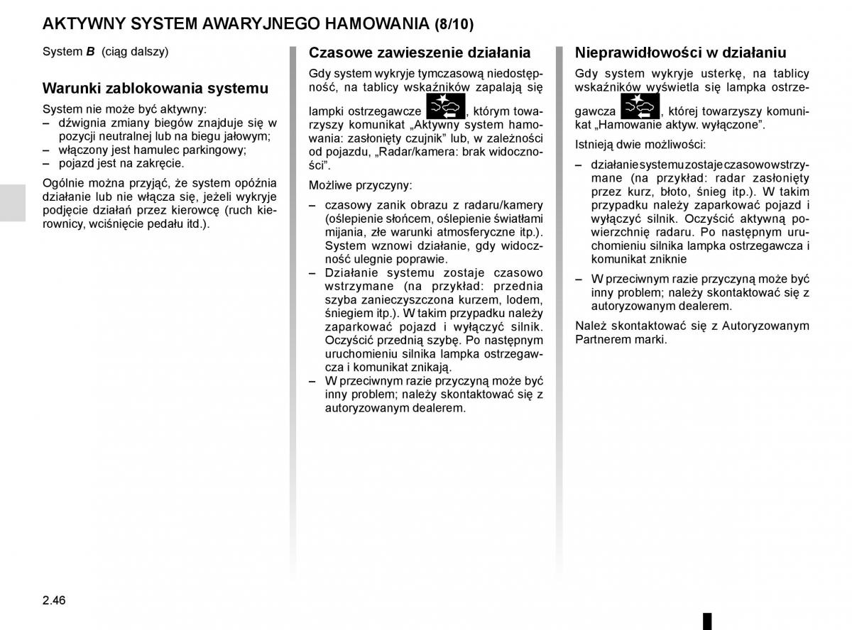 instrukcja obsługi Renault Koleos II 2 instrukcja / page 150