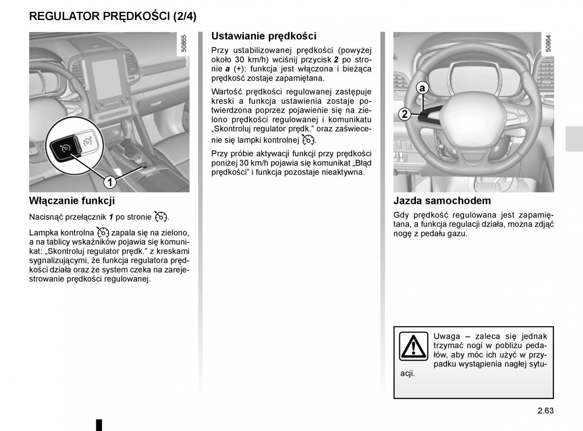 instrukcja obsługi Renault Koleos II 2 instrukcja / page 167