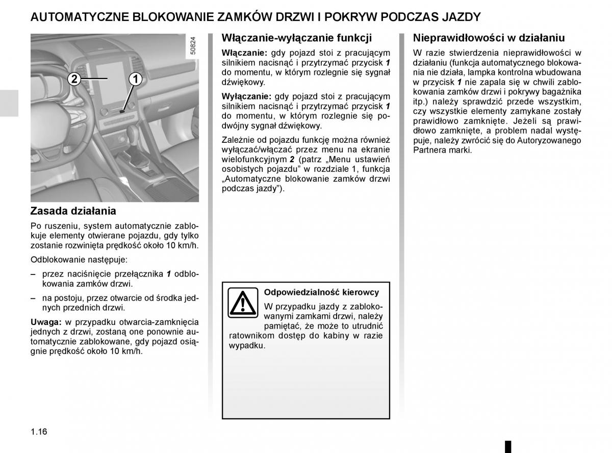 instrukcja obsługi Renault Koleos II 2 instrukcja / page 22