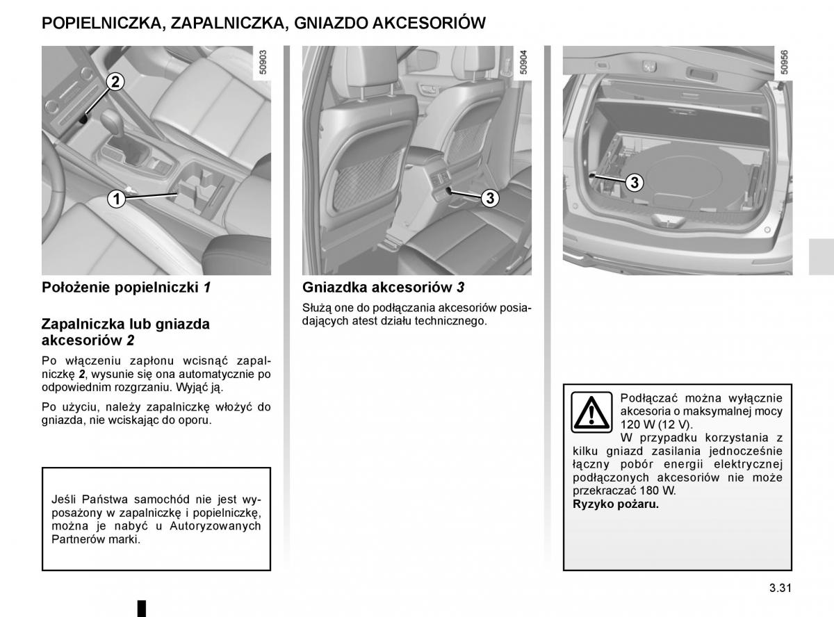 instrukcja obsługi Renault Koleos II 2 instrukcja / page 225