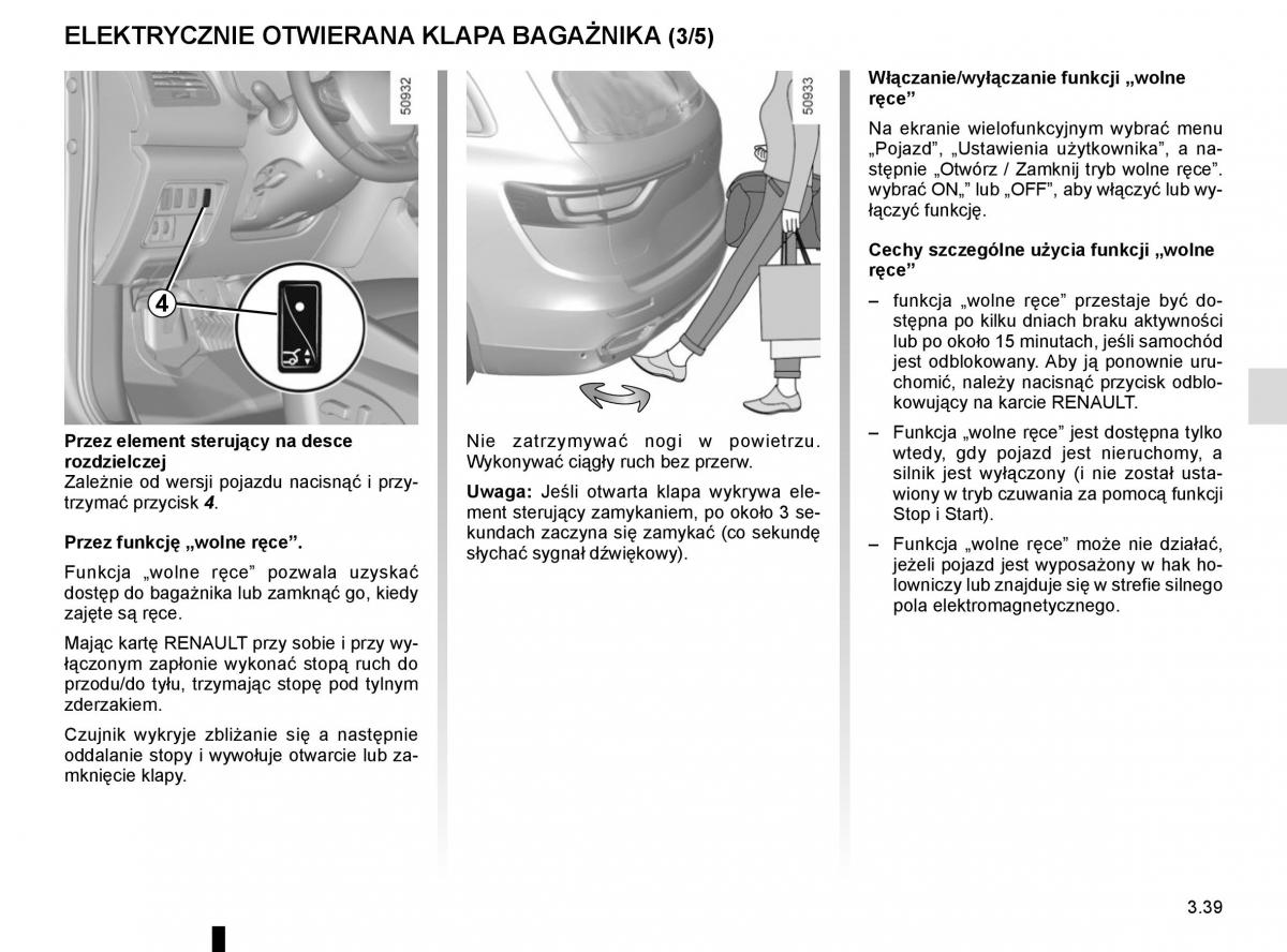 instrukcja obsługi Renault Koleos II 2 instrukcja / page 233