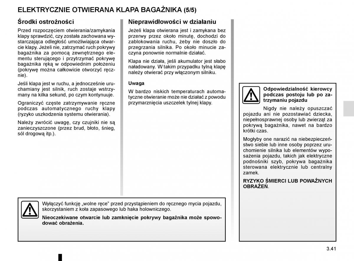 instrukcja obsługi Renault Koleos II 2 instrukcja / page 235