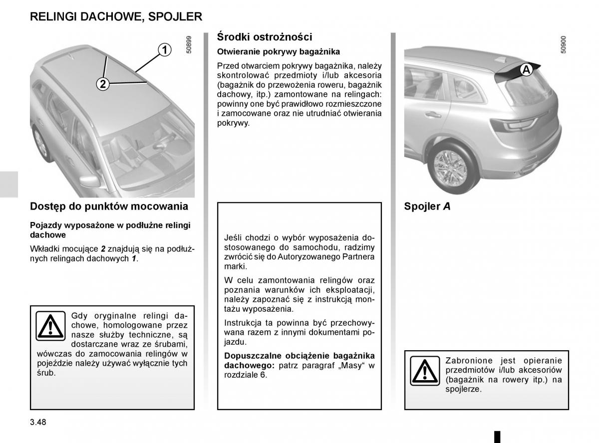 instrukcja obsługi Renault Koleos II 2 instrukcja / page 242