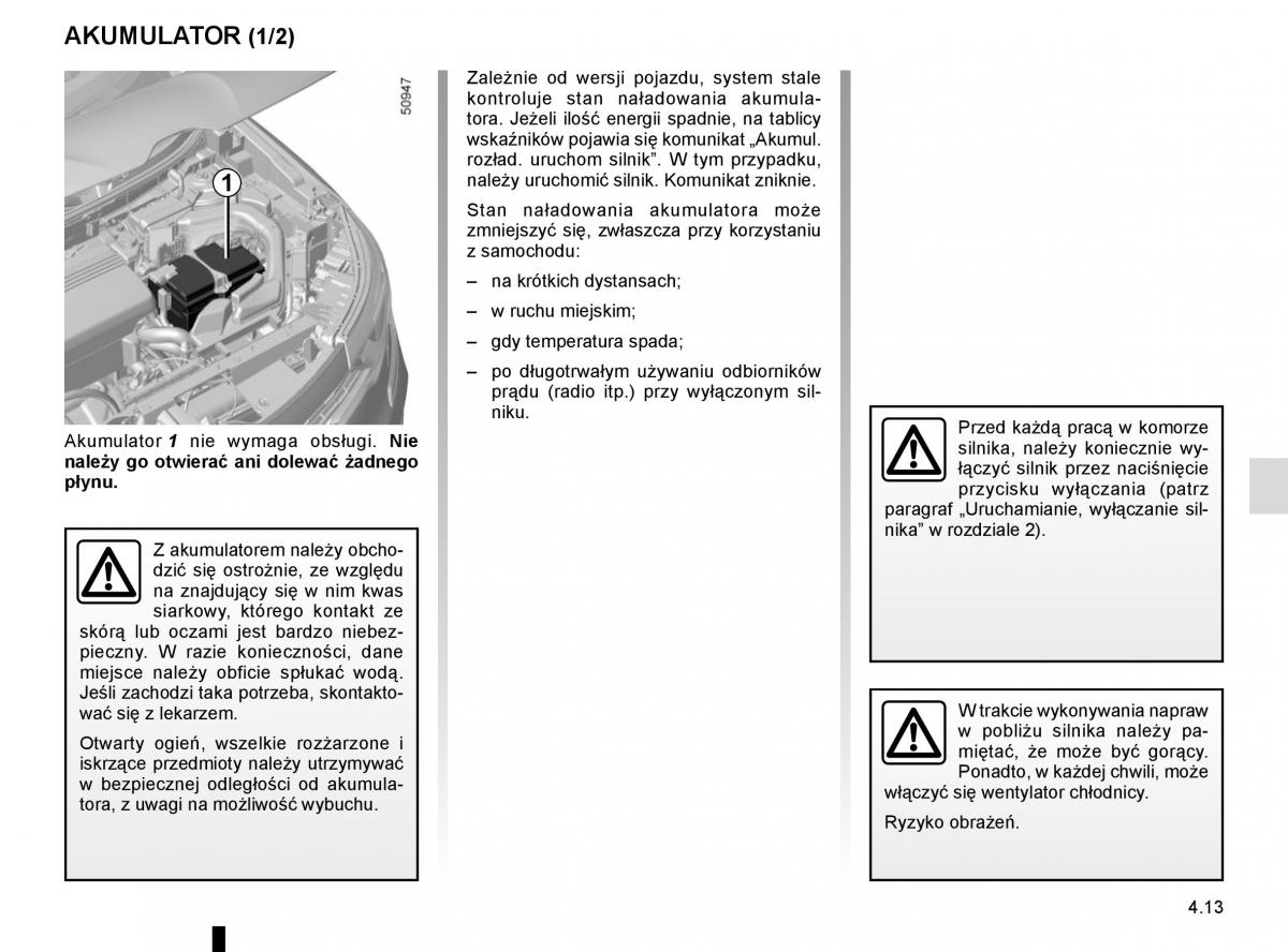 instrukcja obsługi Renault Koleos II 2 instrukcja / page 257