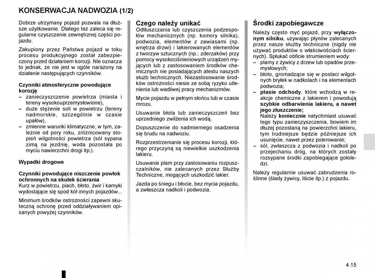 instrukcja obsługi Renault Koleos II 2 instrukcja / page 259