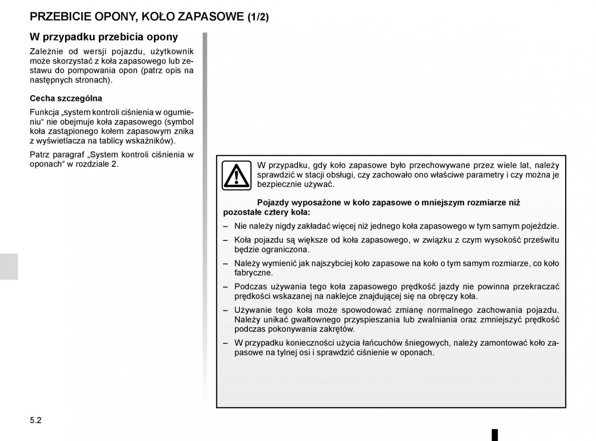 instrukcja obsługi Renault Koleos II 2 instrukcja / page 264