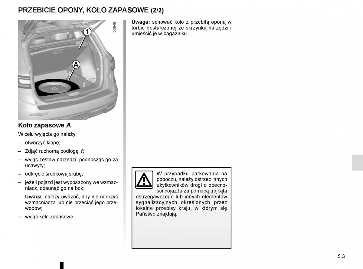 instrukcja obsługi Renault Koleos II 2 instrukcja / page 265