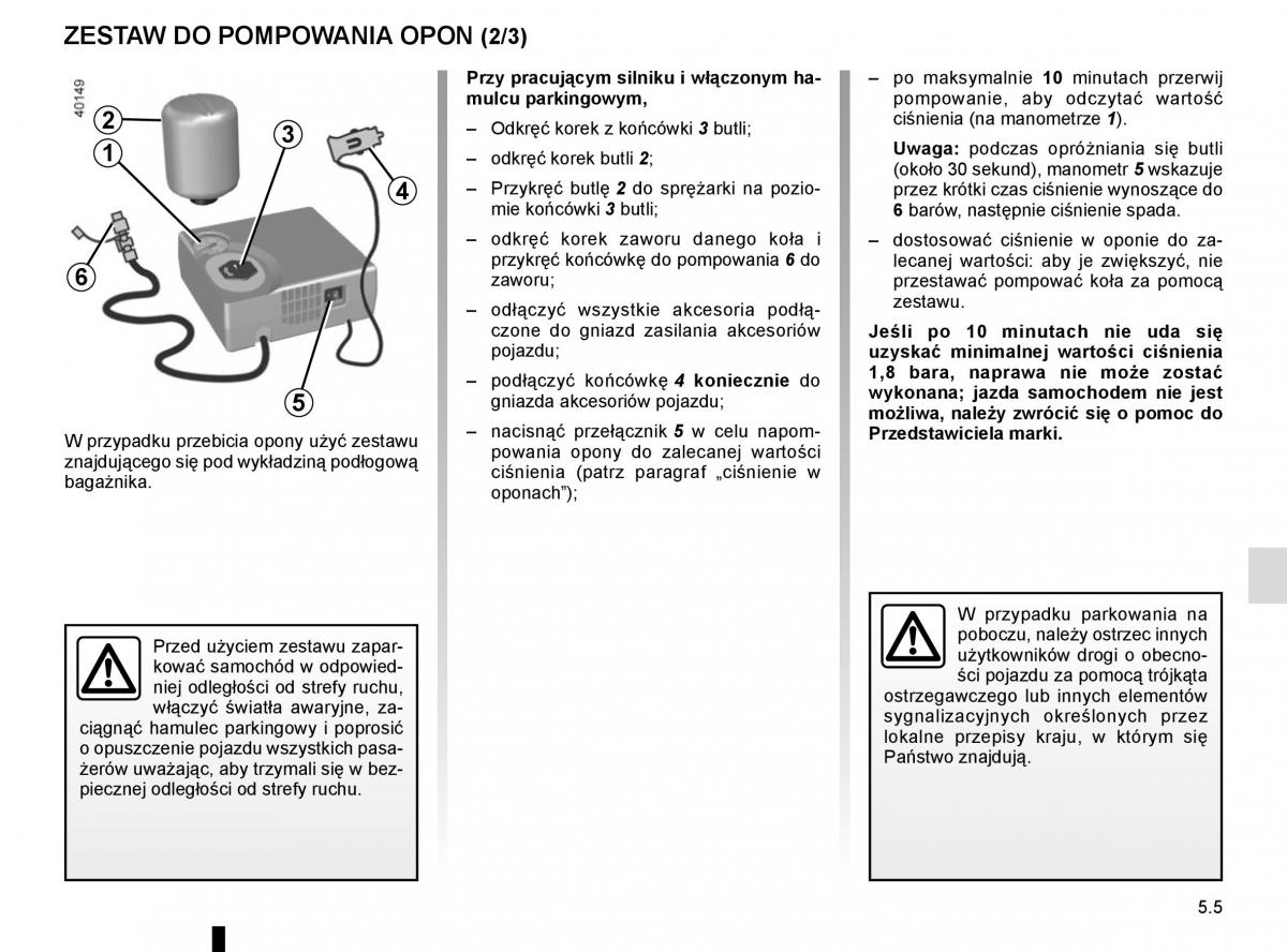 instrukcja obsługi Renault Koleos II 2 instrukcja / page 267