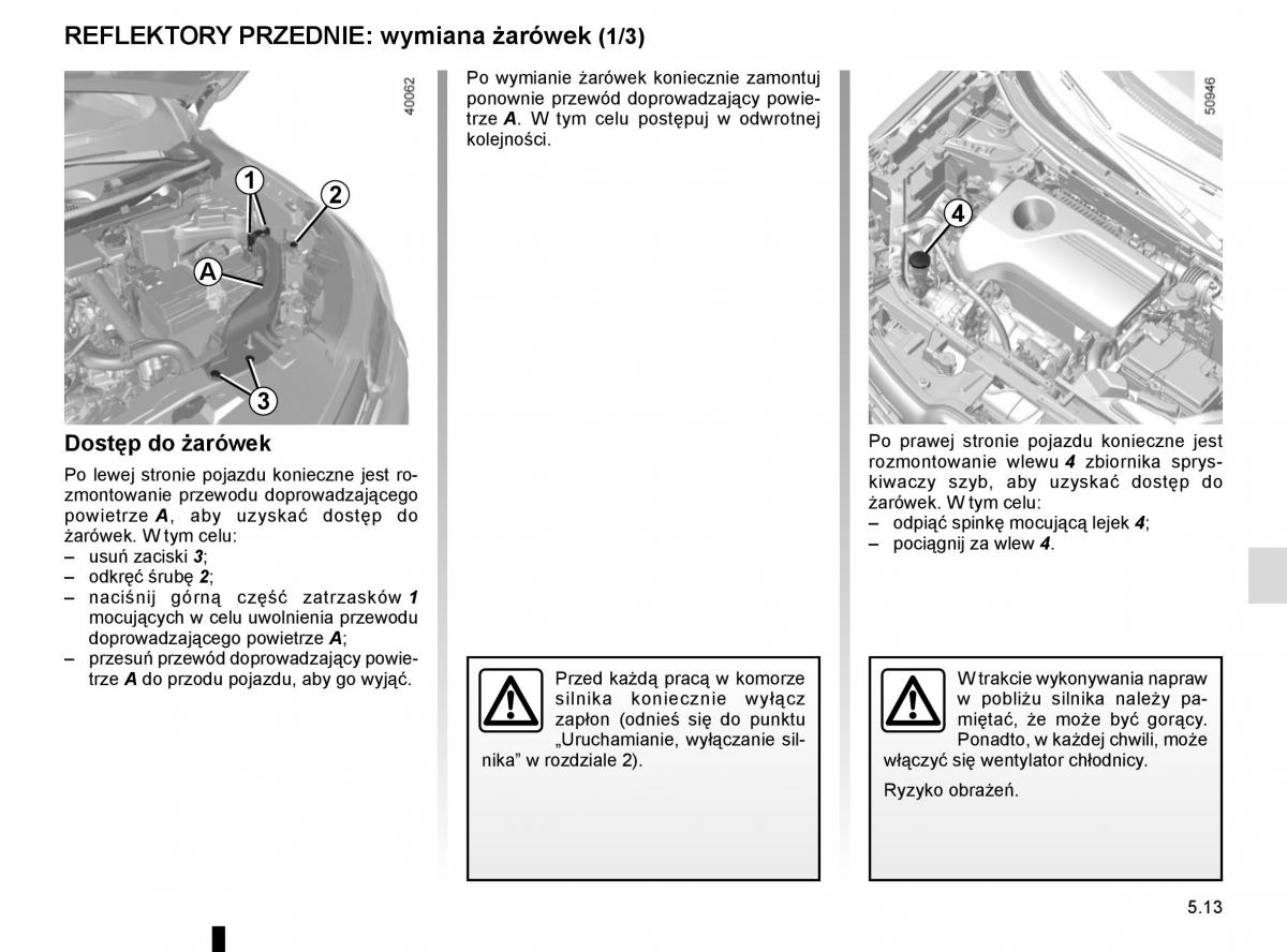 instrukcja obsługi Renault Koleos II 2 instrukcja / page 275