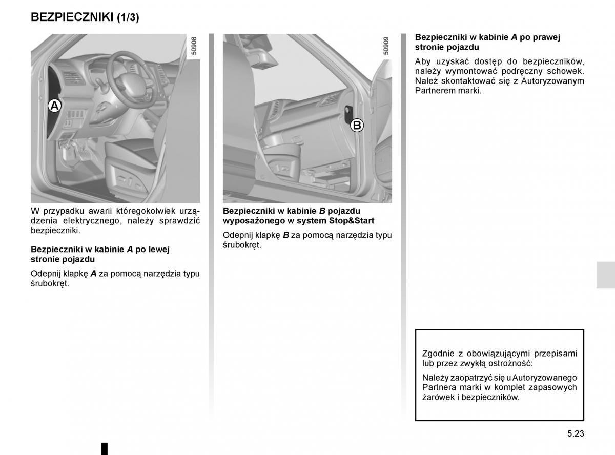 instrukcja obsługi Renault Koleos II 2 instrukcja / page 285