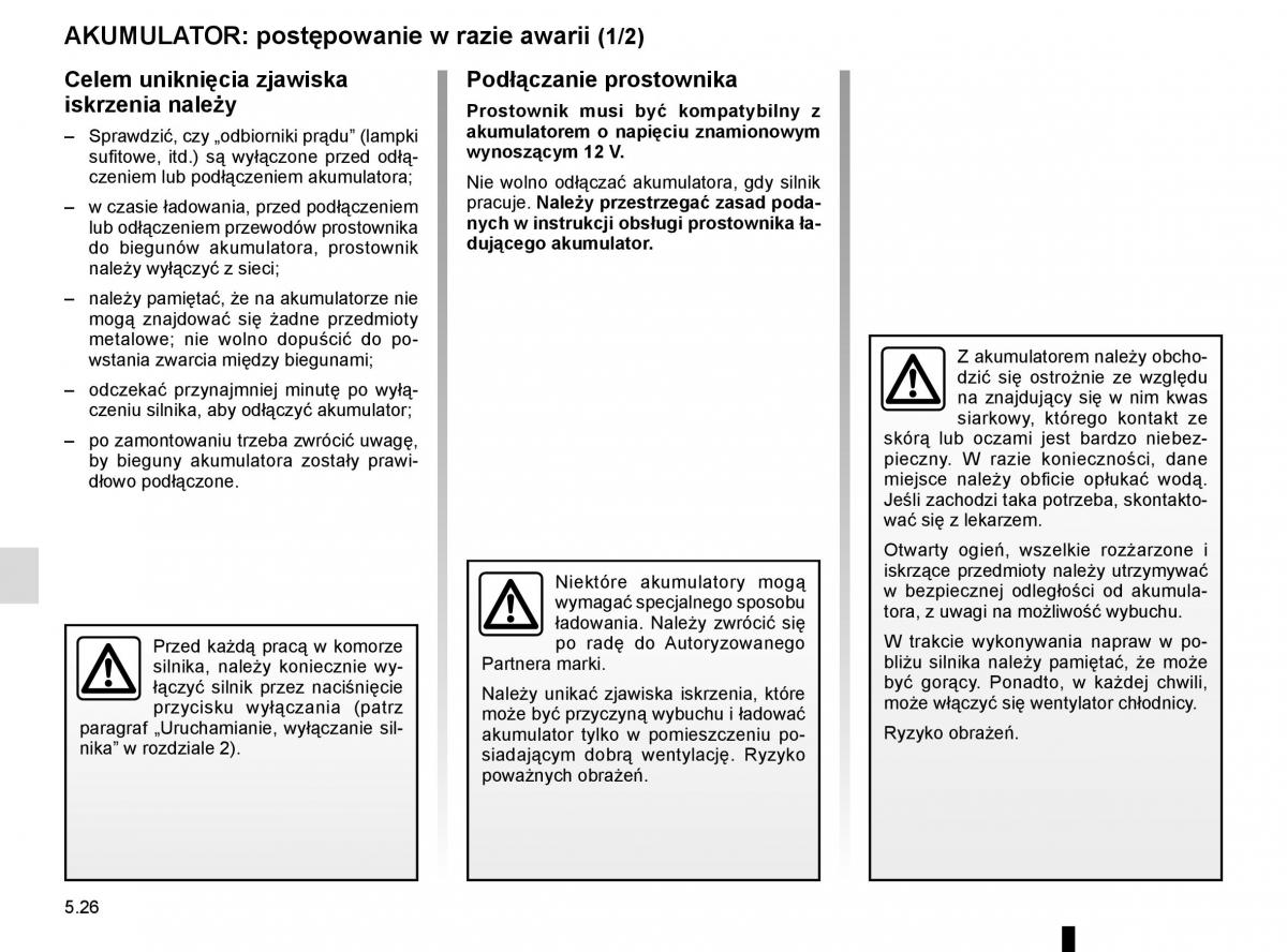 instrukcja obsługi Renault Koleos II 2 instrukcja / page 288