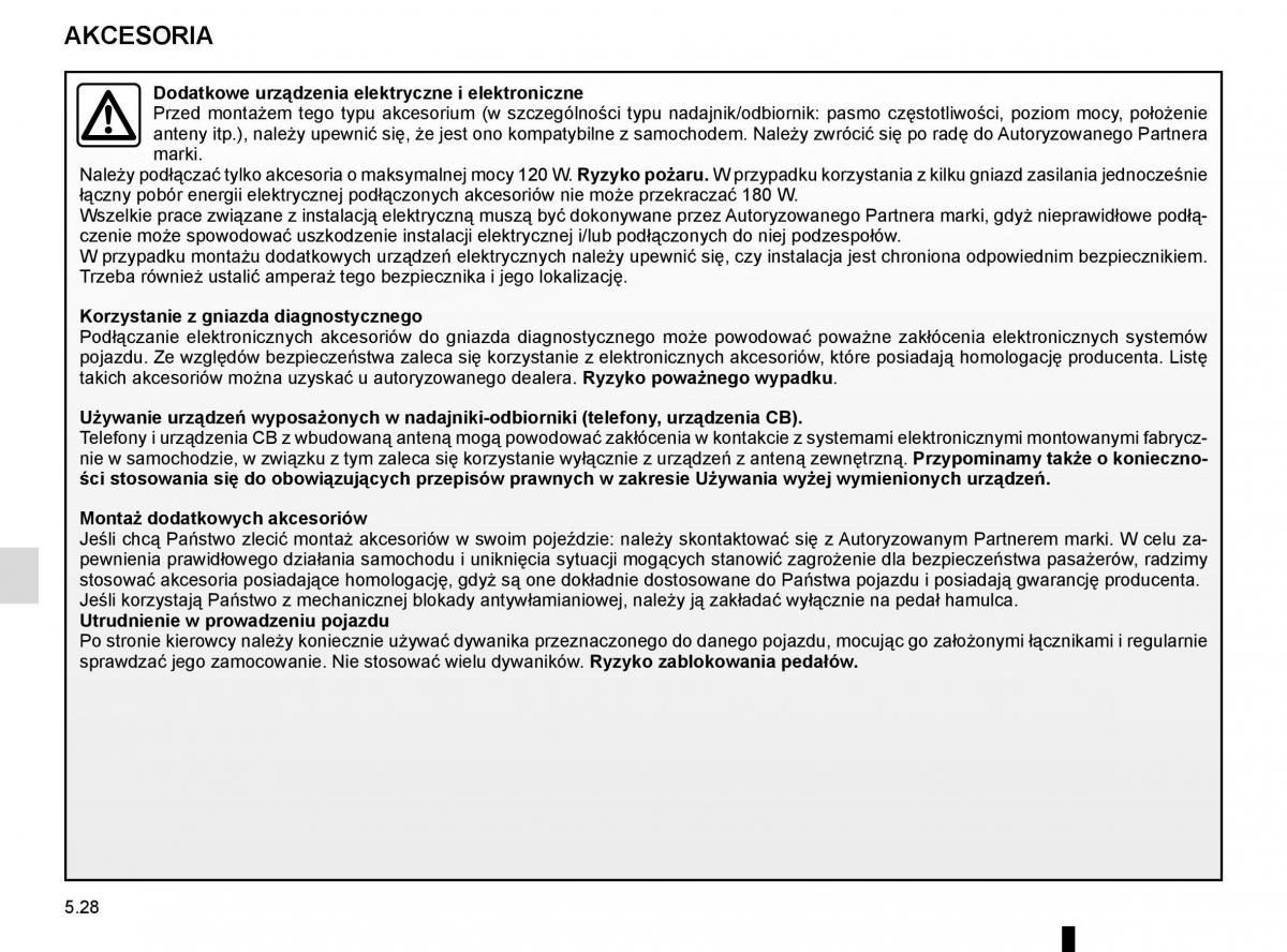 instrukcja obsługi Renault Koleos II 2 instrukcja / page 290