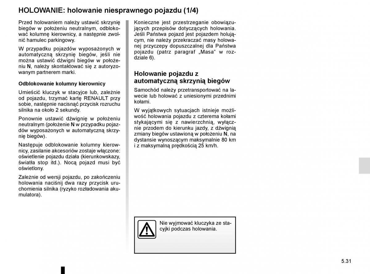 instrukcja obsługi Renault Koleos II 2 instrukcja / page 293