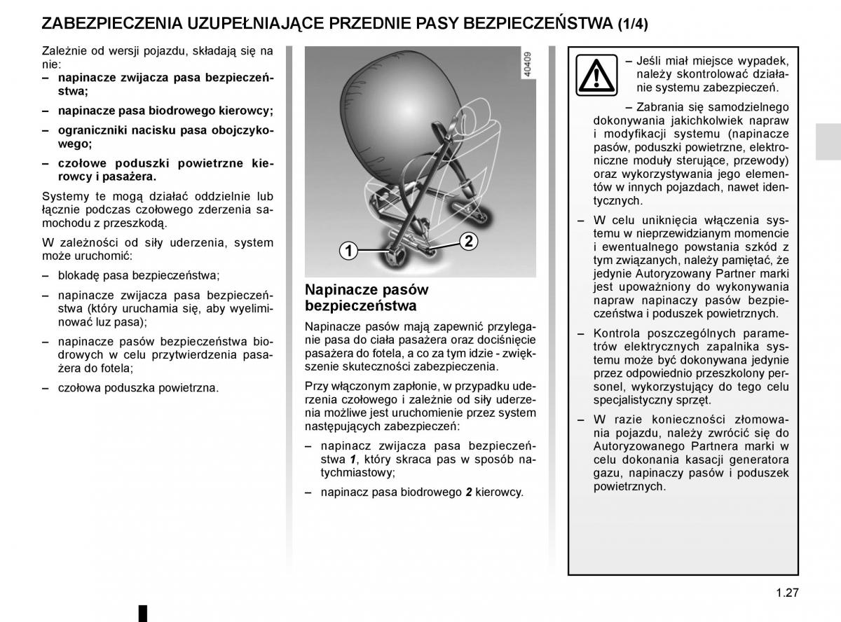 Renault Koleos II 2 instrukcja obslugi / page 33