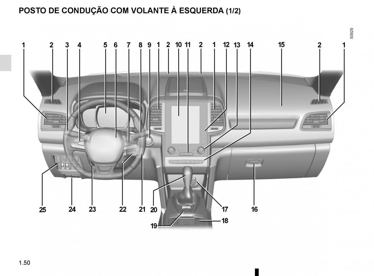 manuel du propriétaire Renault Koleos II 2 manual del propietario / page 56