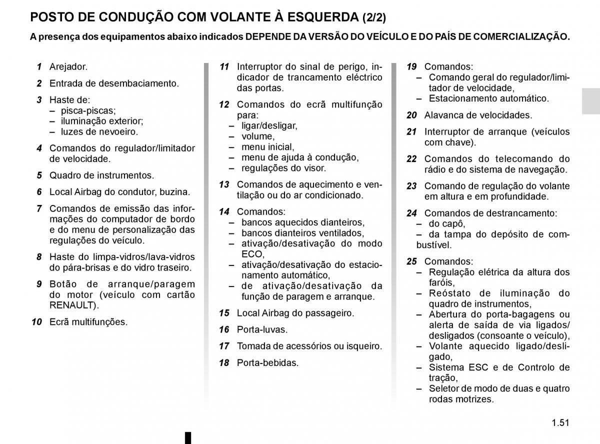 manuel du propriétaire Renault Koleos II 2 manual del propietario / page 57