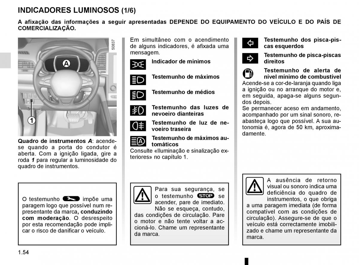 manuel du propriétaire Renault Koleos II 2 manual del propietario / page 60