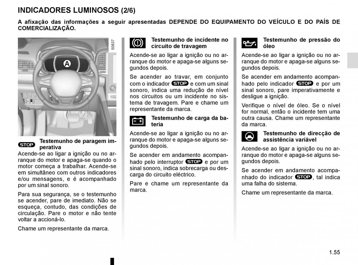 manuel du propriétaire Renault Koleos II 2 manual del propietario / page 61